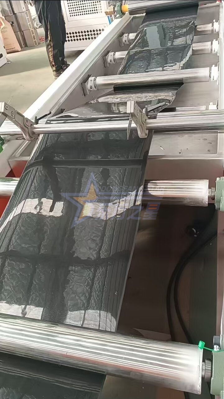 Klient külastab Qingdao EASTSTAR tehast, et katsetada kohapeal PP/PS-i seemikualuse lehtede tootmisliini